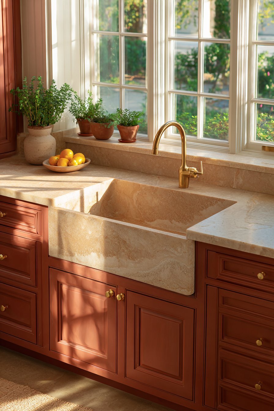  Soapstone Farmhouse Sink Station