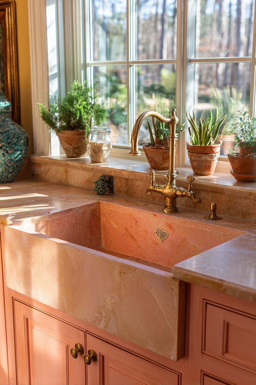  Soapstone Farmhouse Sink Station