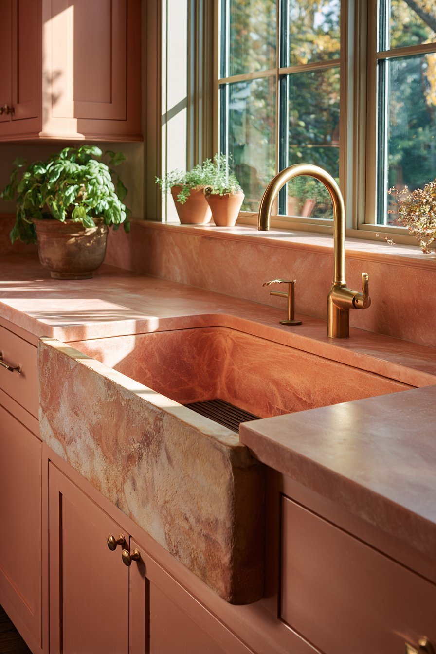  Soapstone Farmhouse Sink Station