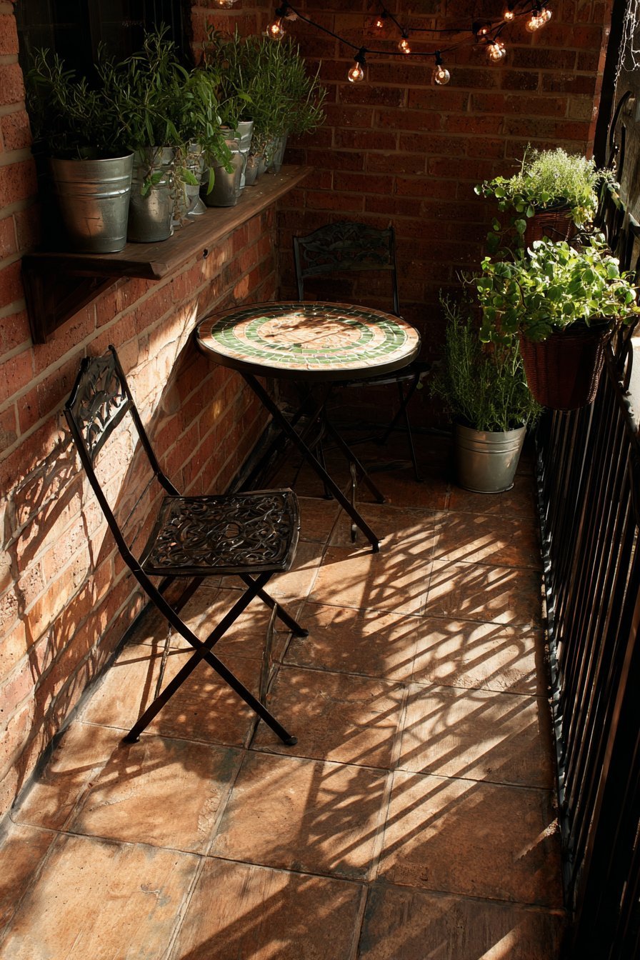 Charming Bistro Set Corner