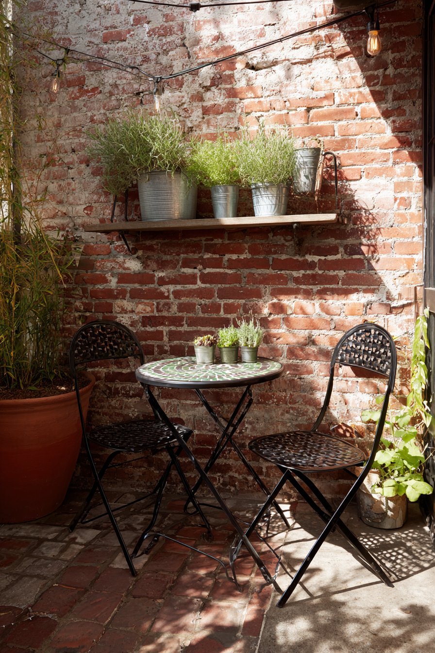 Charming Bistro Set Corner