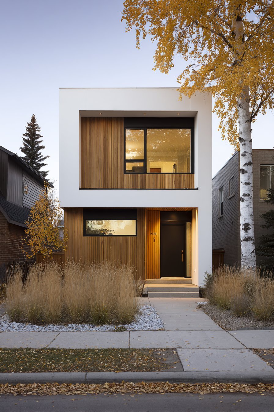 Scandinavian Two-Tone Simplicity