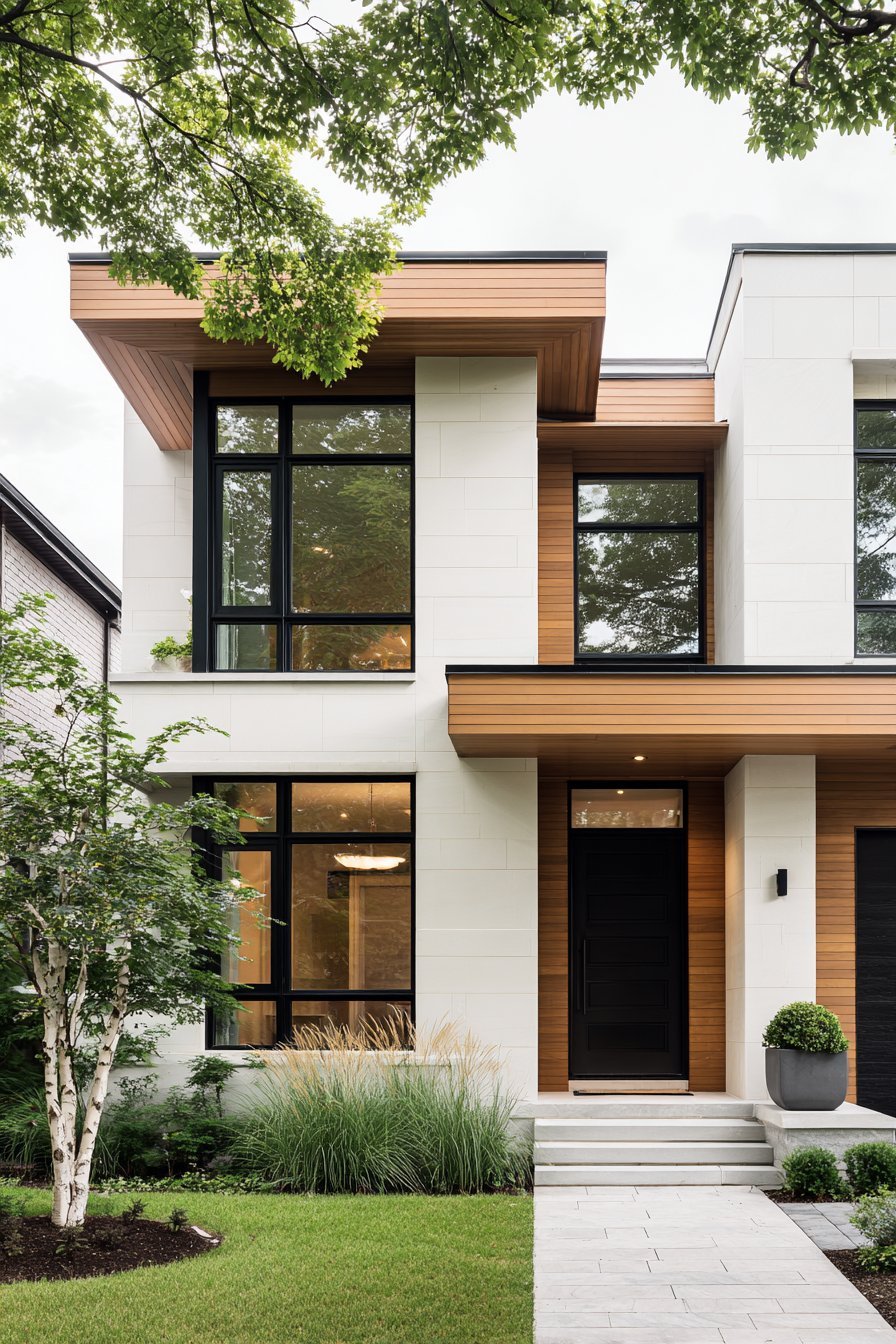 Scandinavian Two-Tone Simplicity