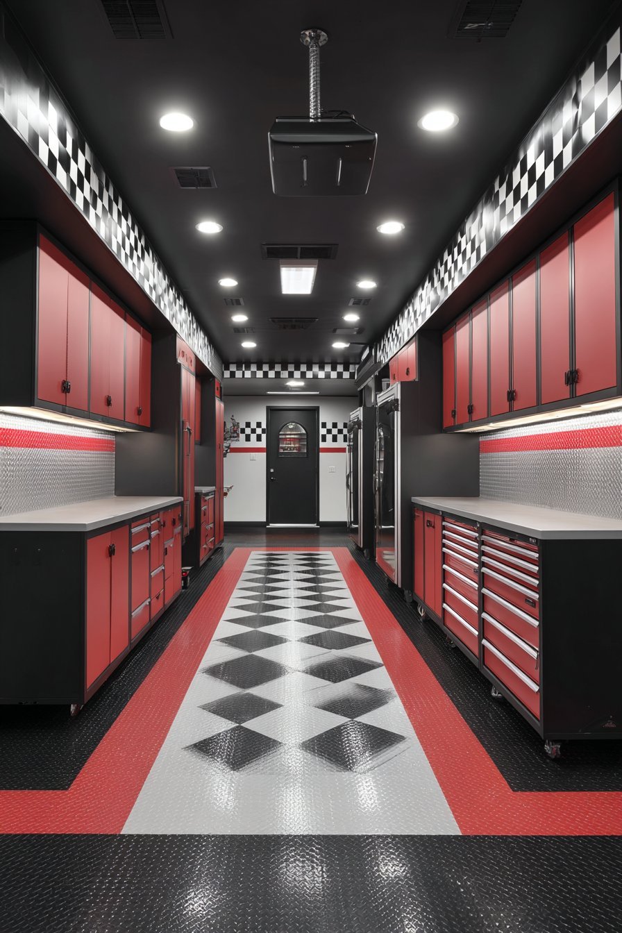 Car Enthusiast's Racing-Inspired Design