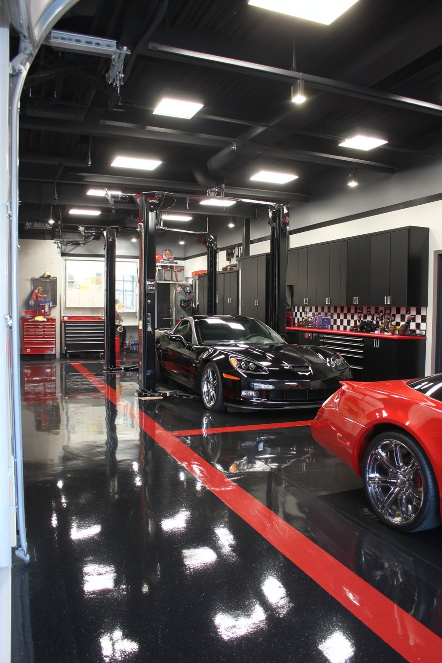 Car Enthusiast's Racing-Inspired Design