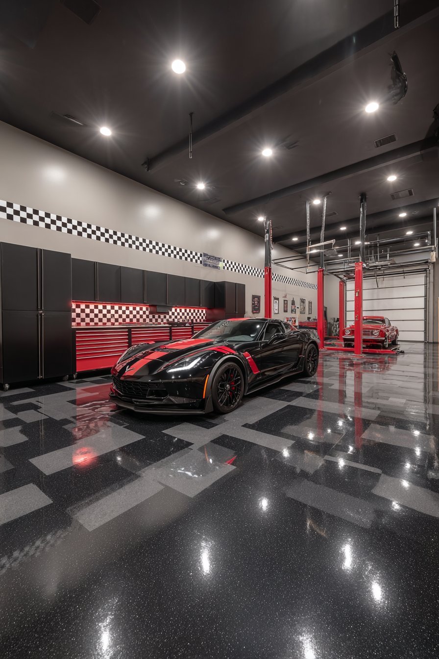 Car Enthusiast's Racing-Inspired Design