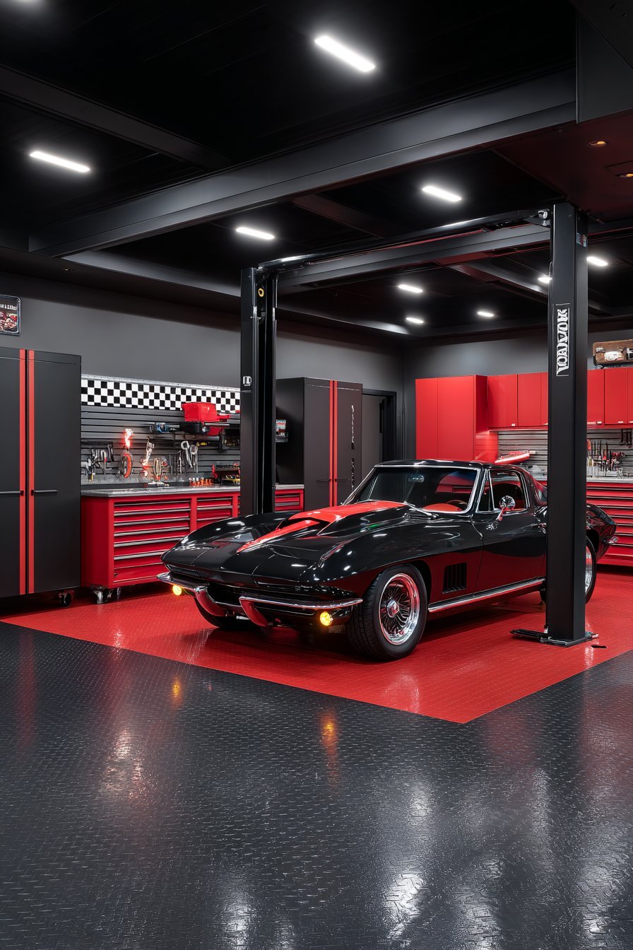 Car Enthusiast's Racing-Inspired Design