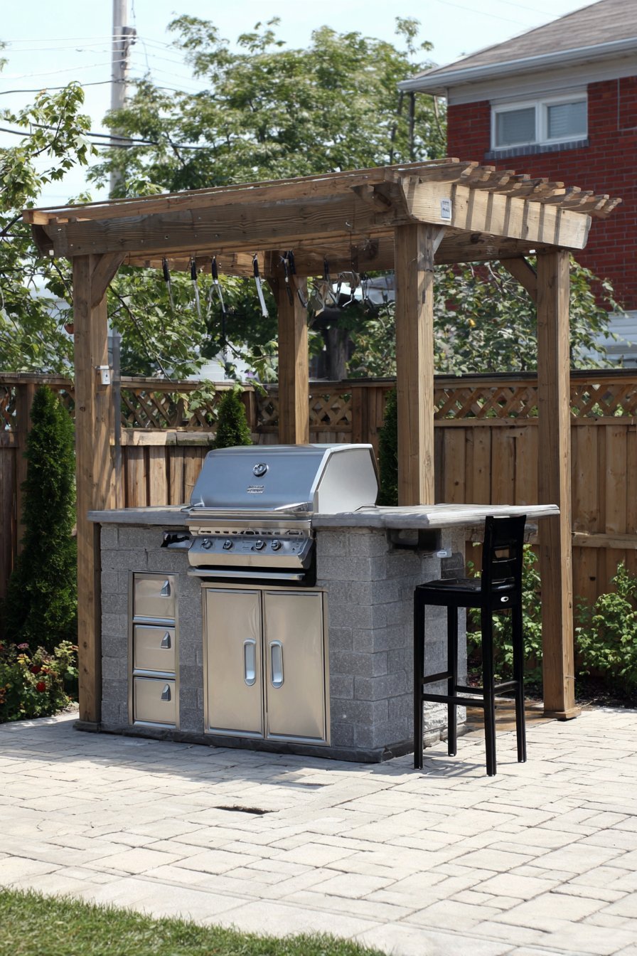 Compact Grilling Station