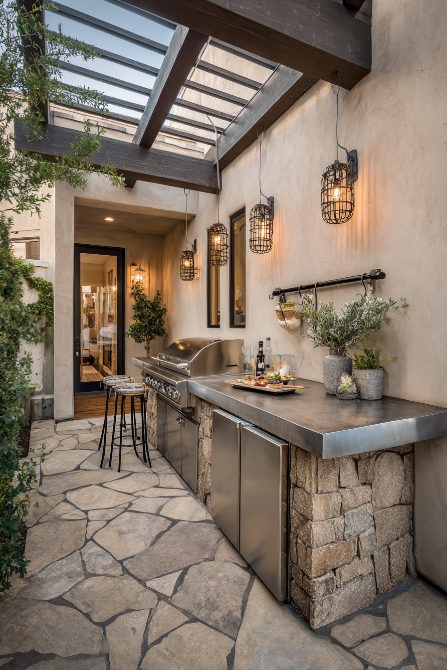 Compact Grilling Station