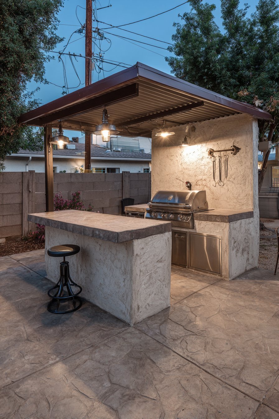 Compact Grilling Station
