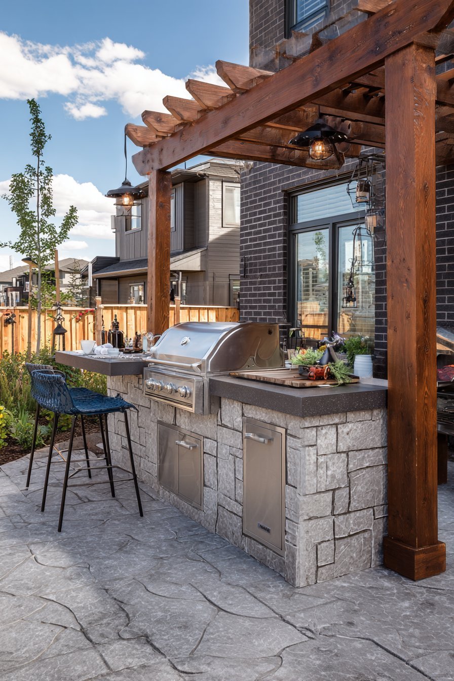 Compact Grilling Station