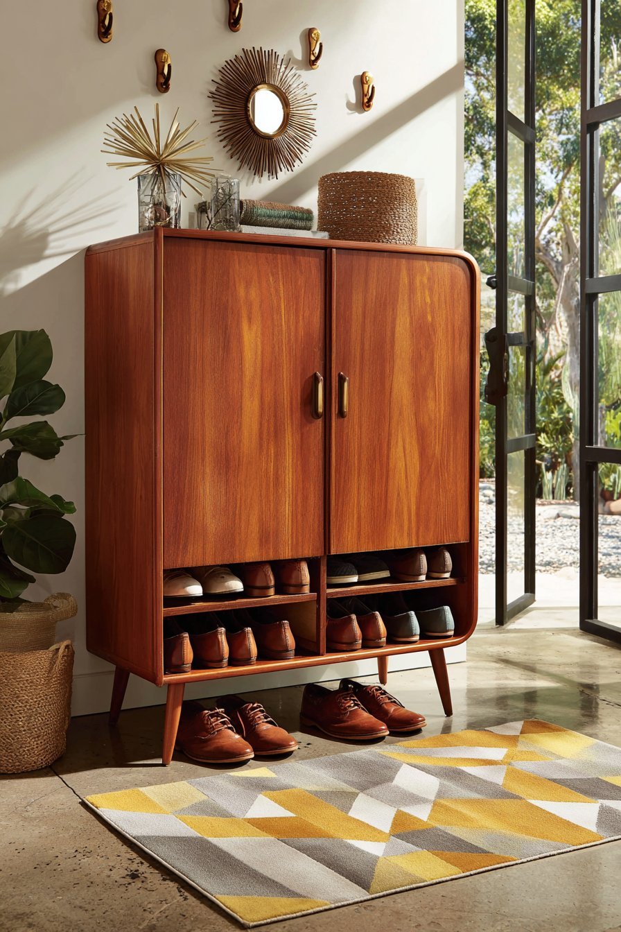 Mid-Century Modern Teak Cabinet