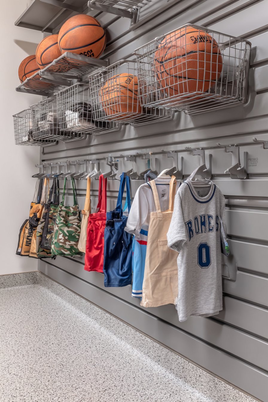 Garage-Style Slatwall Storage