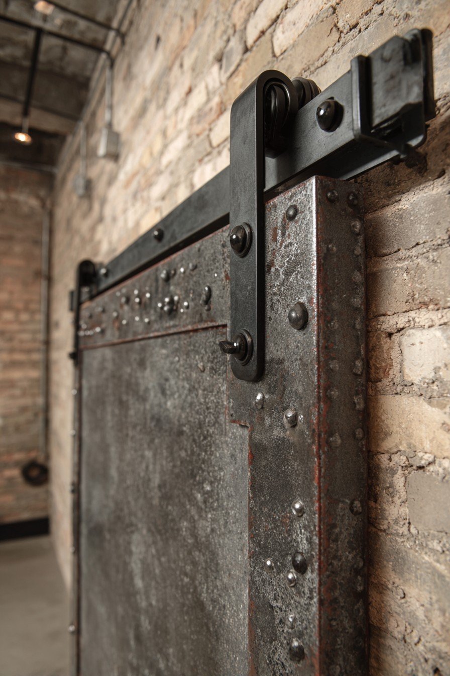 Industrial Reclaimed Metal Door