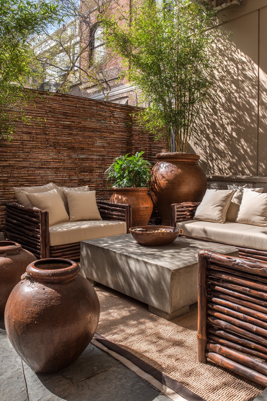 Rattan Lounge Resort-Inspired Oasis