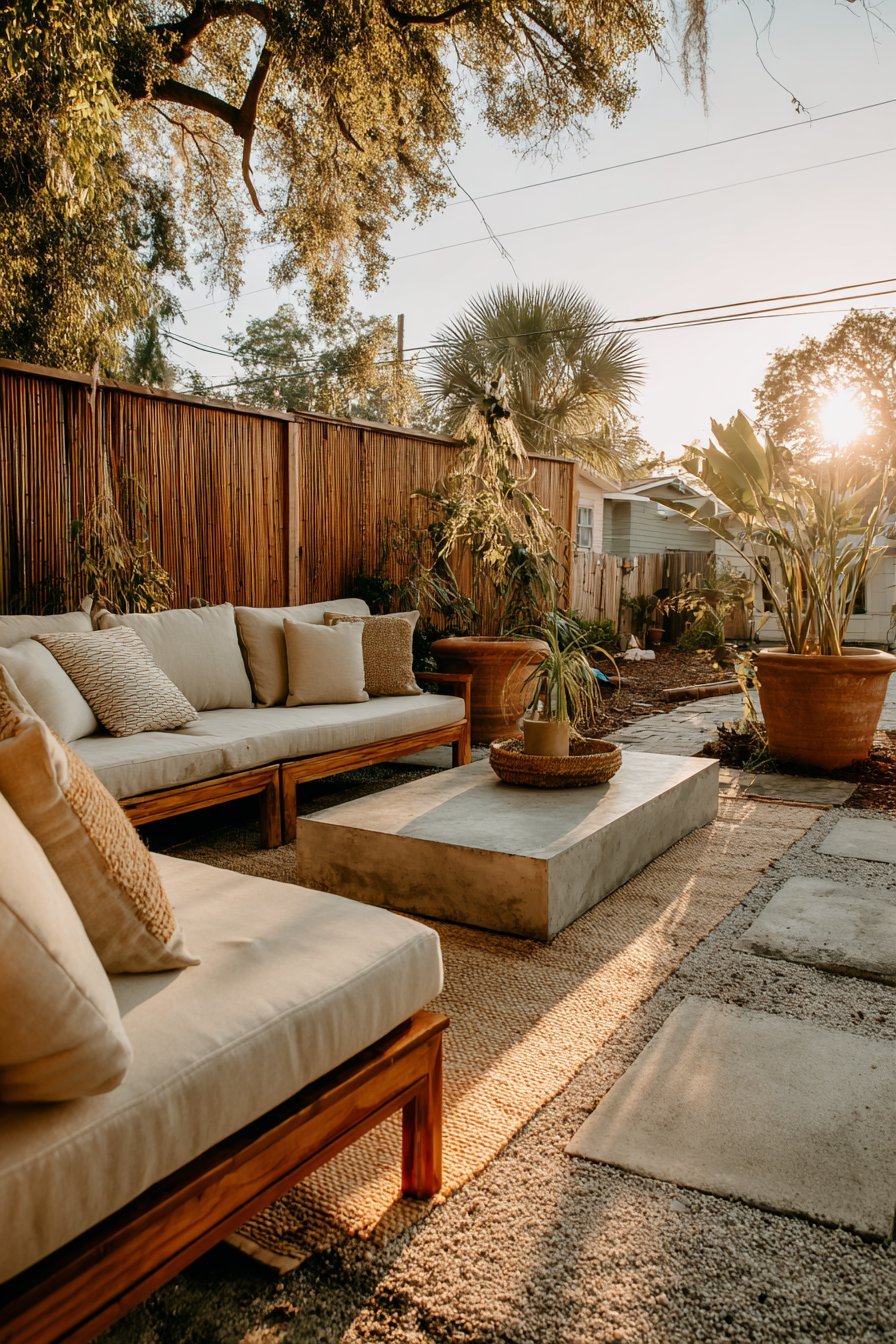 Rattan Lounge Resort-Inspired Oasis