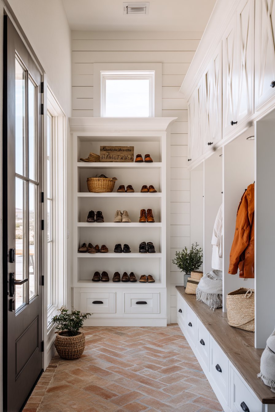 Modern Farmhouse Shiplap Built-In System