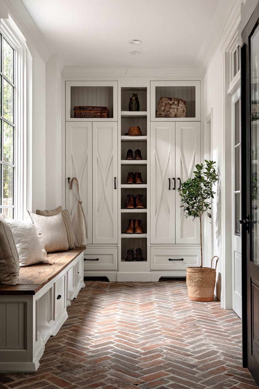 Modern Farmhouse Shiplap Built-In System