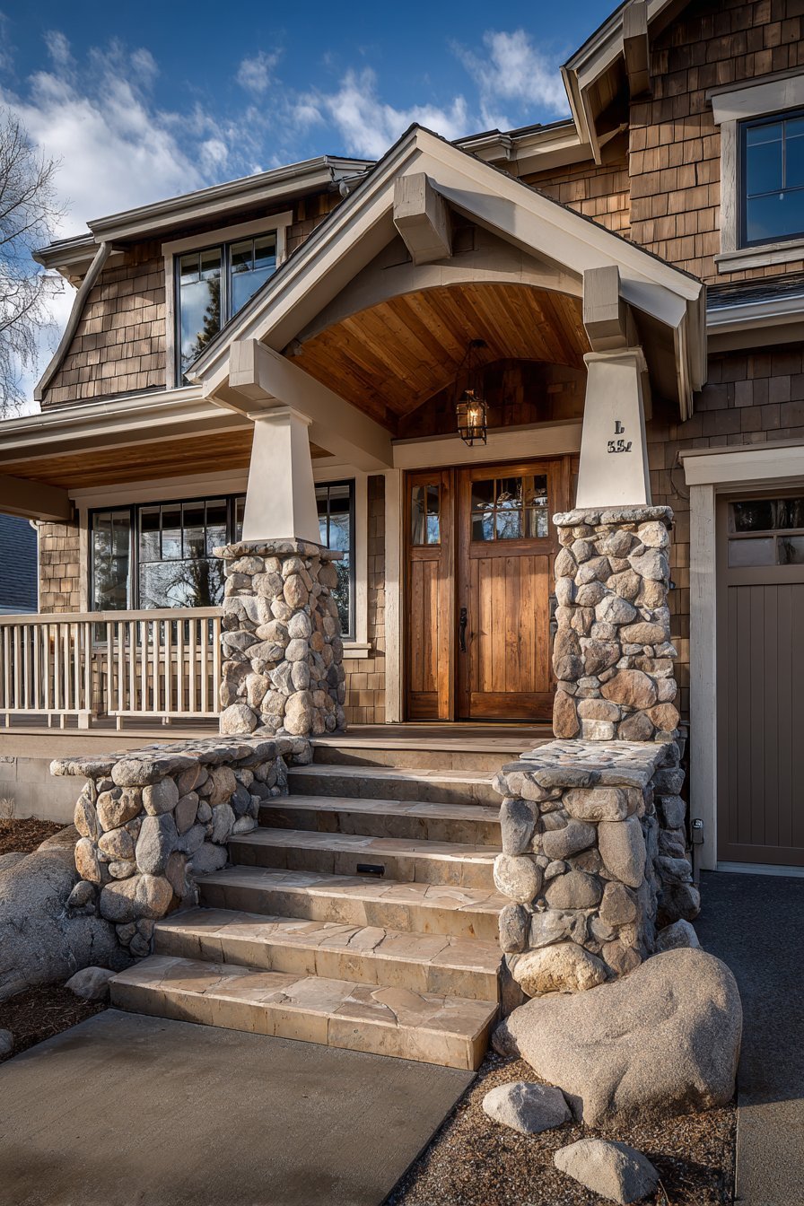 Craftsman Bungalow with Honest Structure