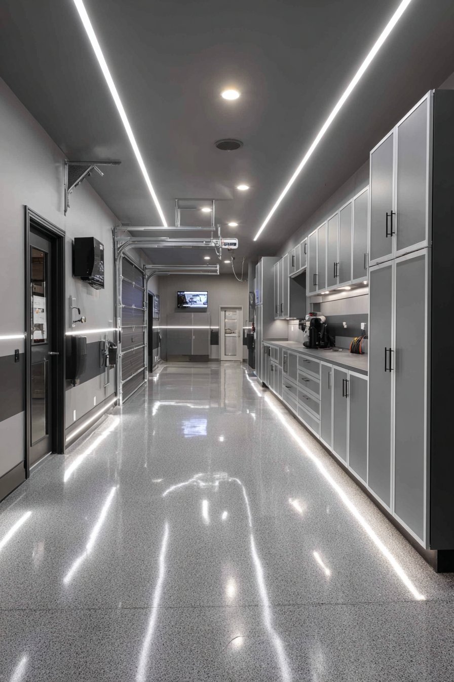 Tech-Integrated Smart Garage Systems