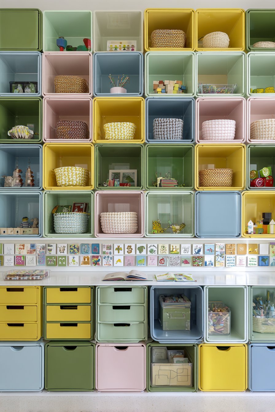 Magnetic Wall Storage System