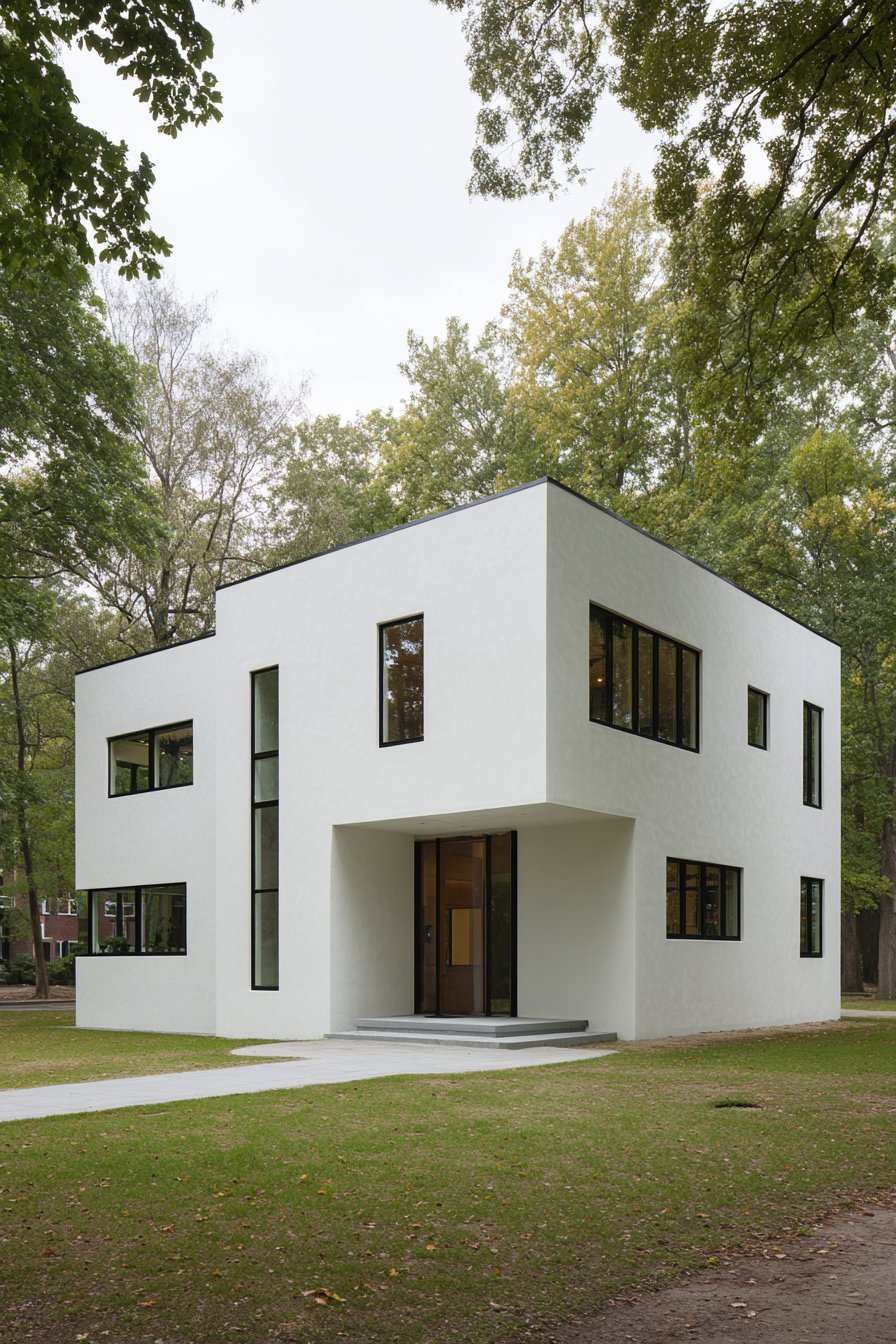 Modernist Cube with Geometric Purity