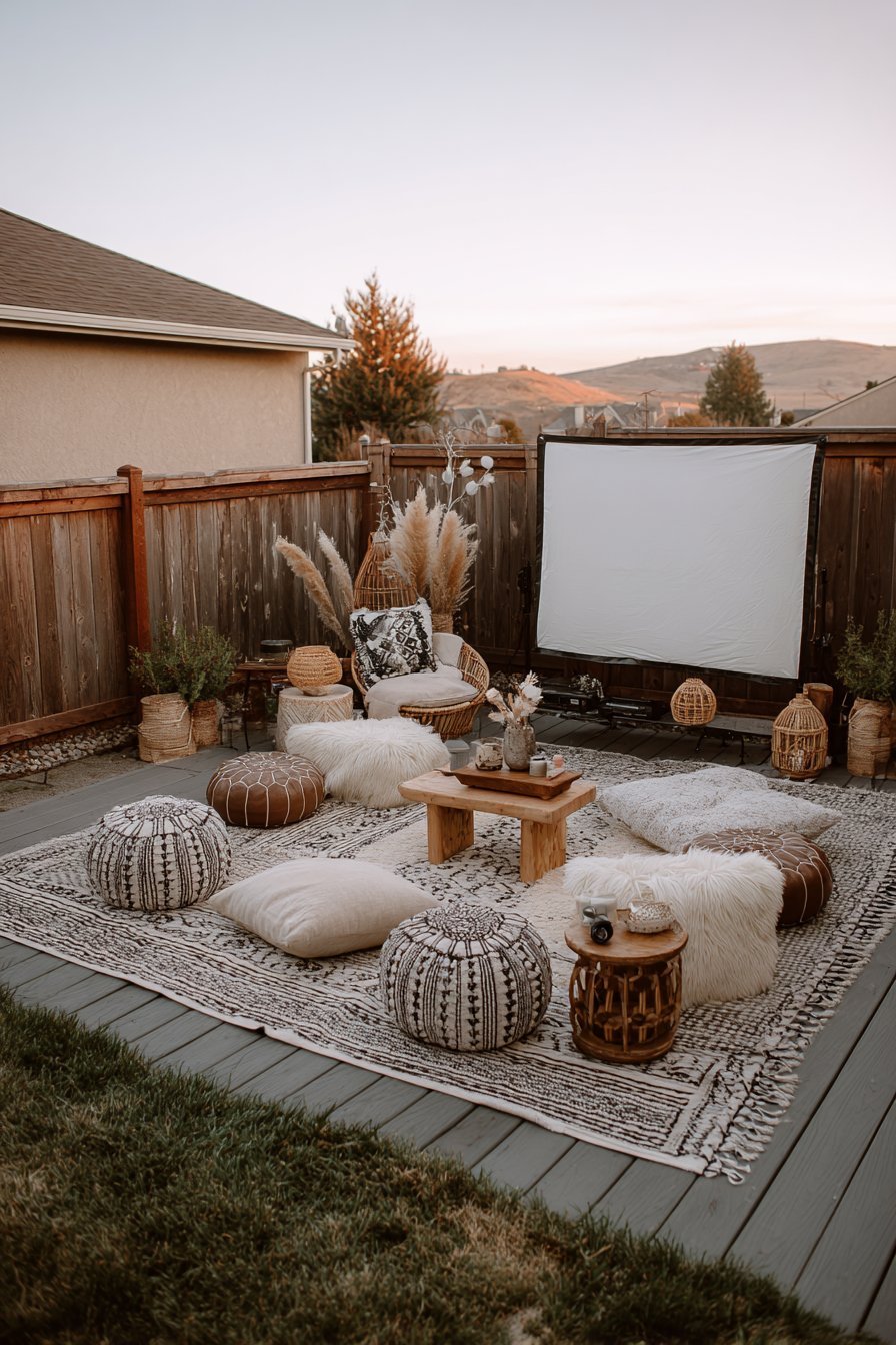 Outdoor Movie Experience
