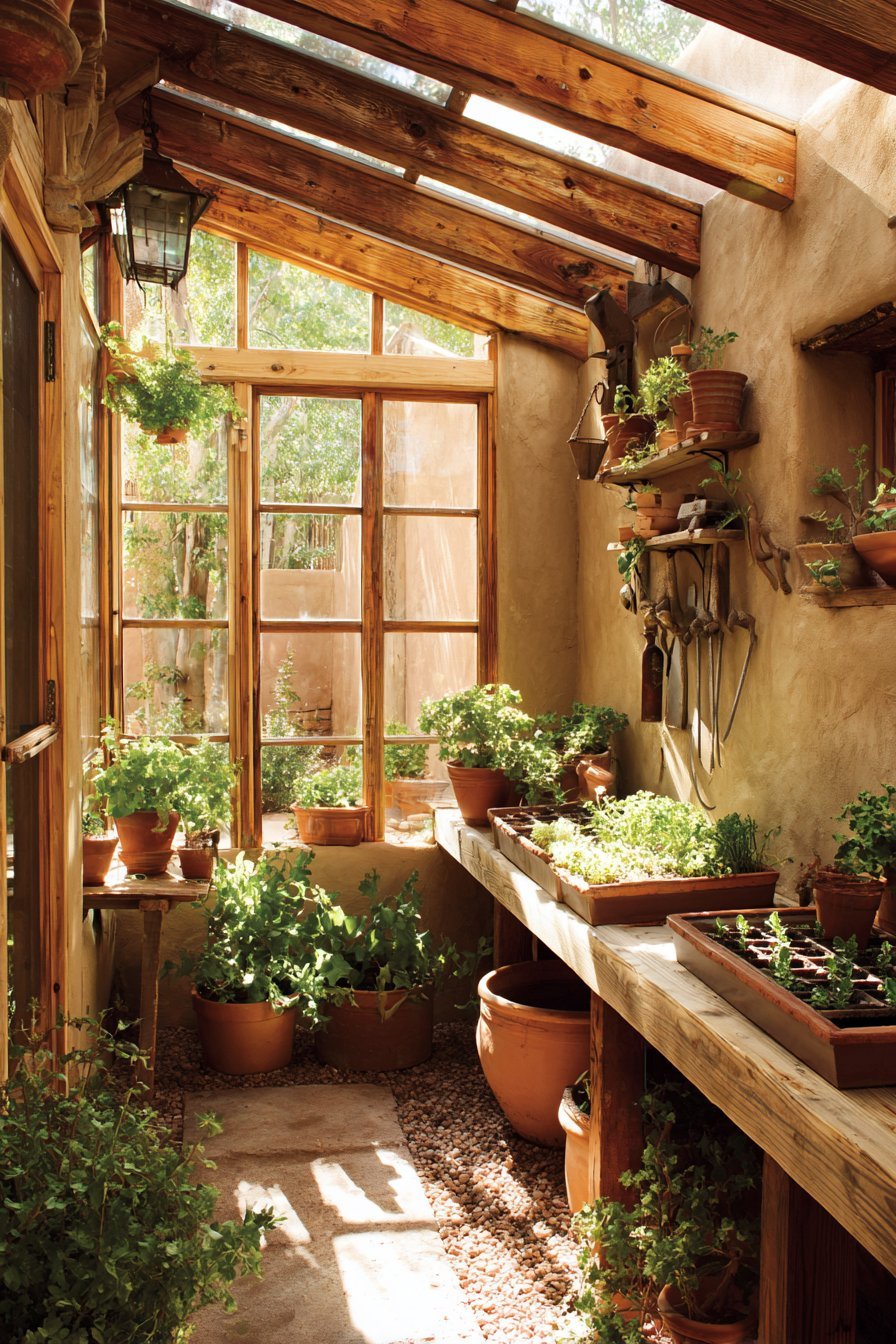 Serious Greenhouse Corner