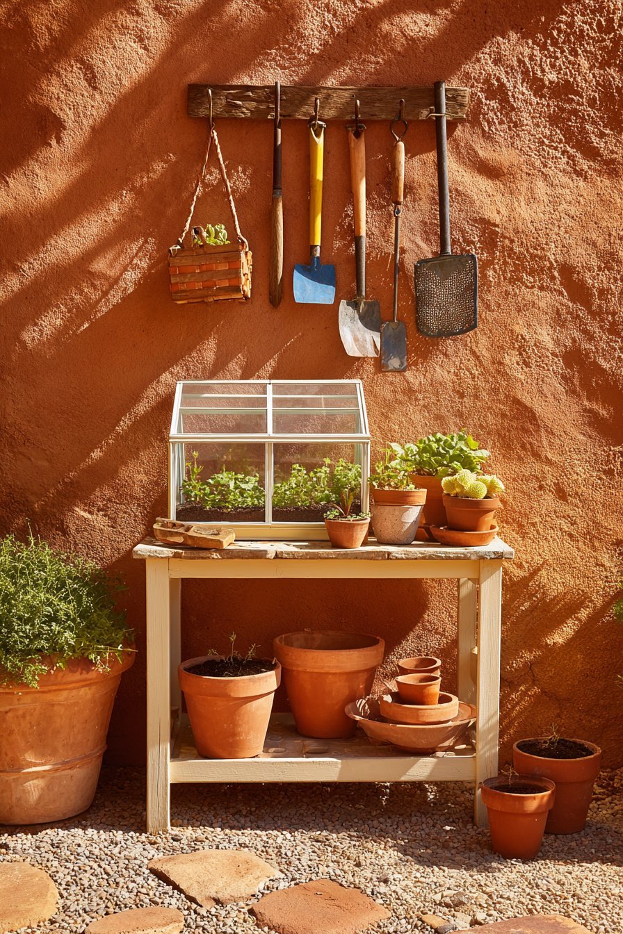 Serious Greenhouse Corner