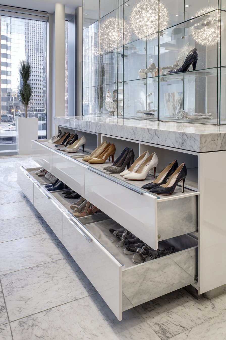Luxury Marble-Topped Designer Console