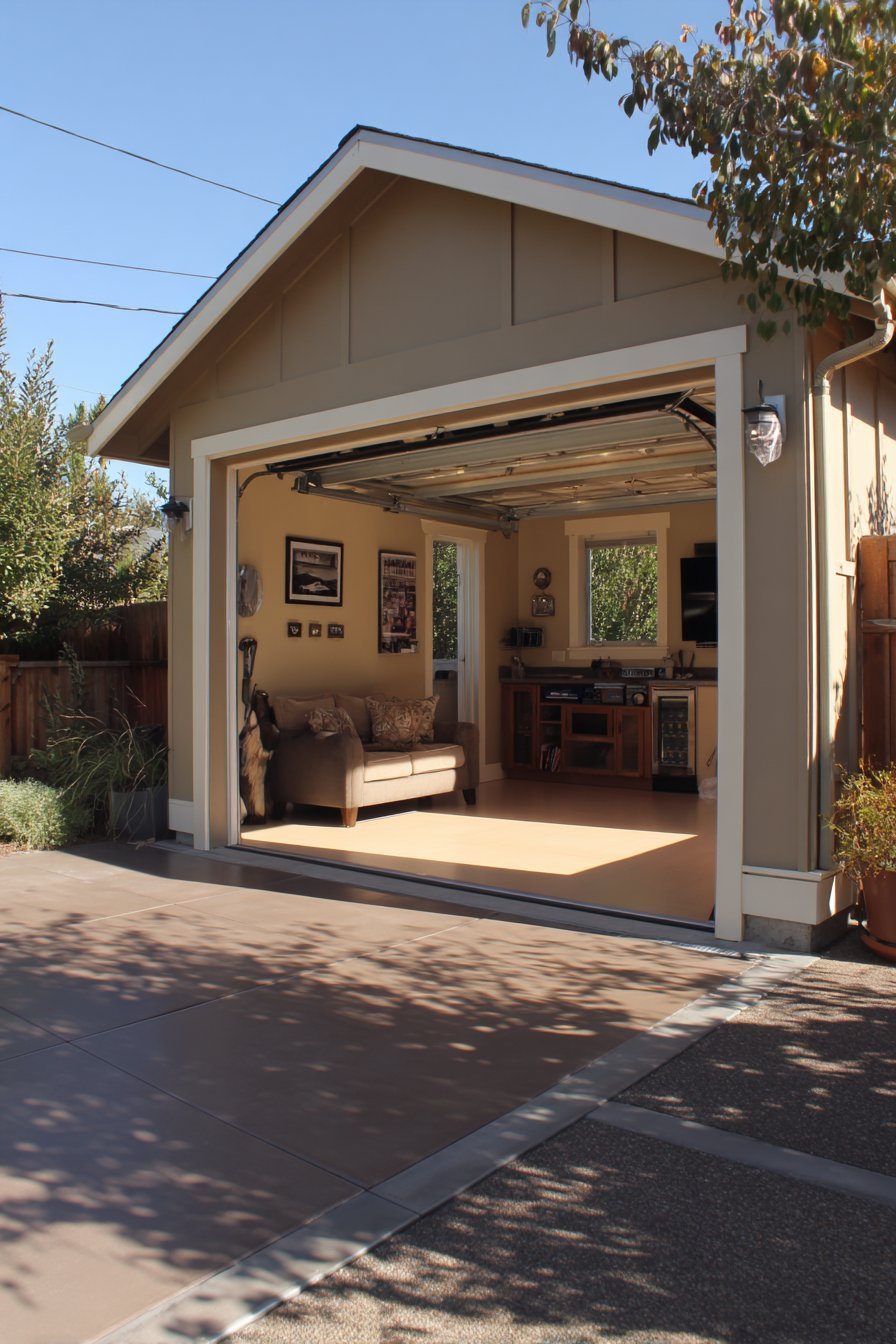 Climate-Controlled Heated Garage Addition