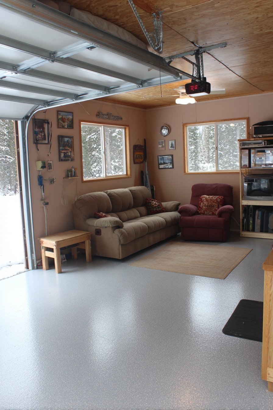 Climate-Controlled Heated Garage Addition