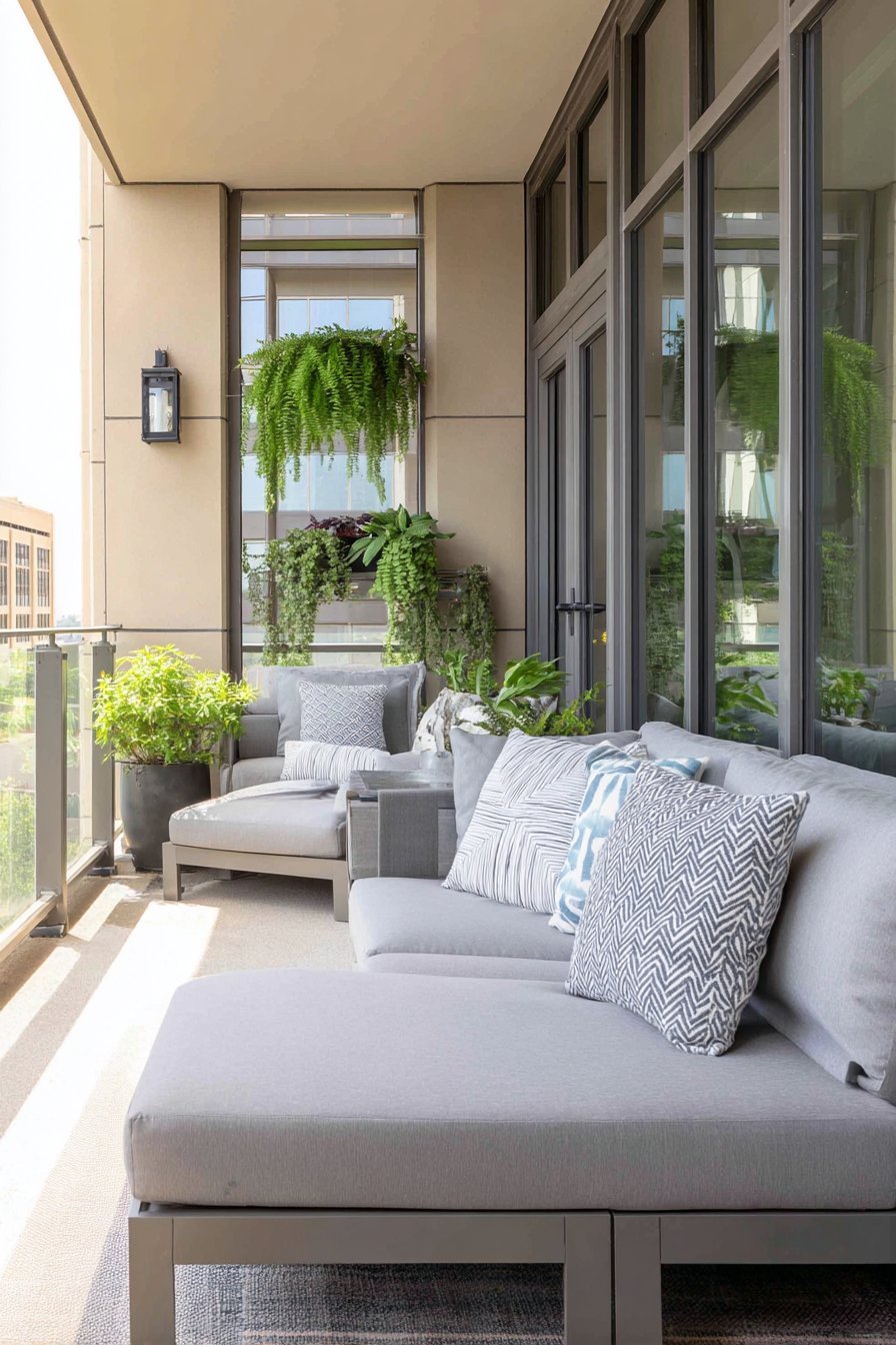 Modern Sectional Outdoor Living Room