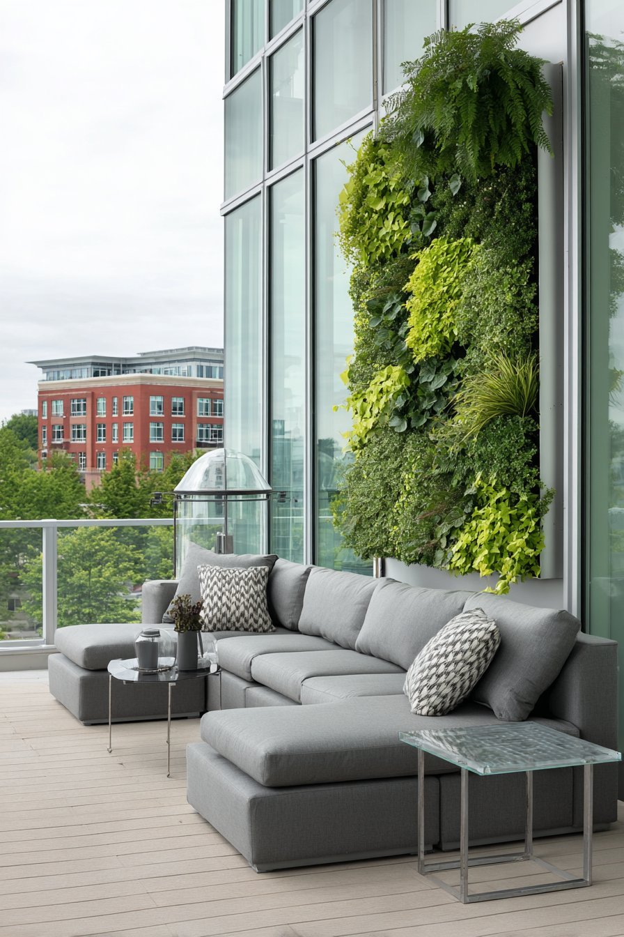 Modern Sectional Outdoor Living Room