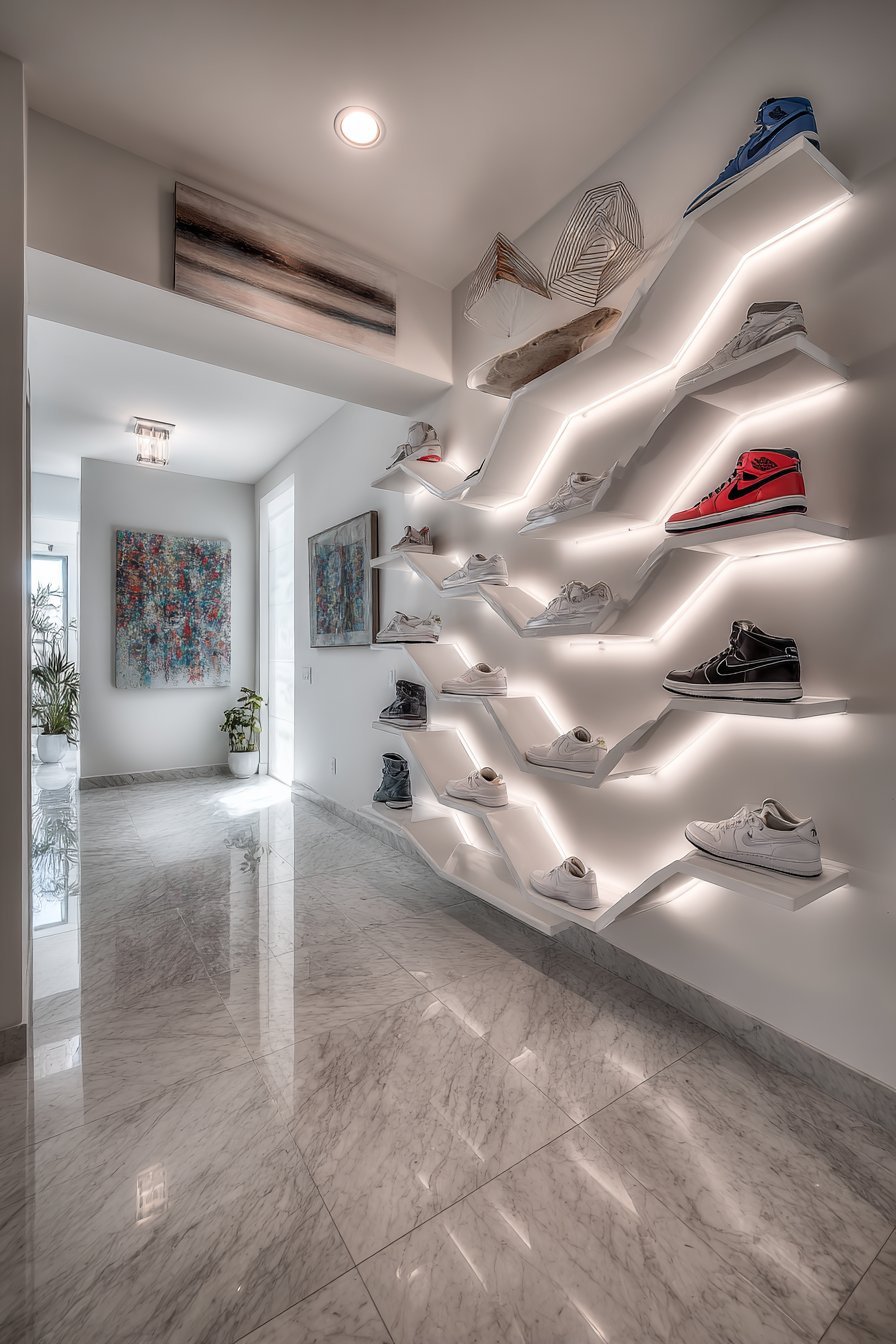  Contemporary Floating Sculptural Display