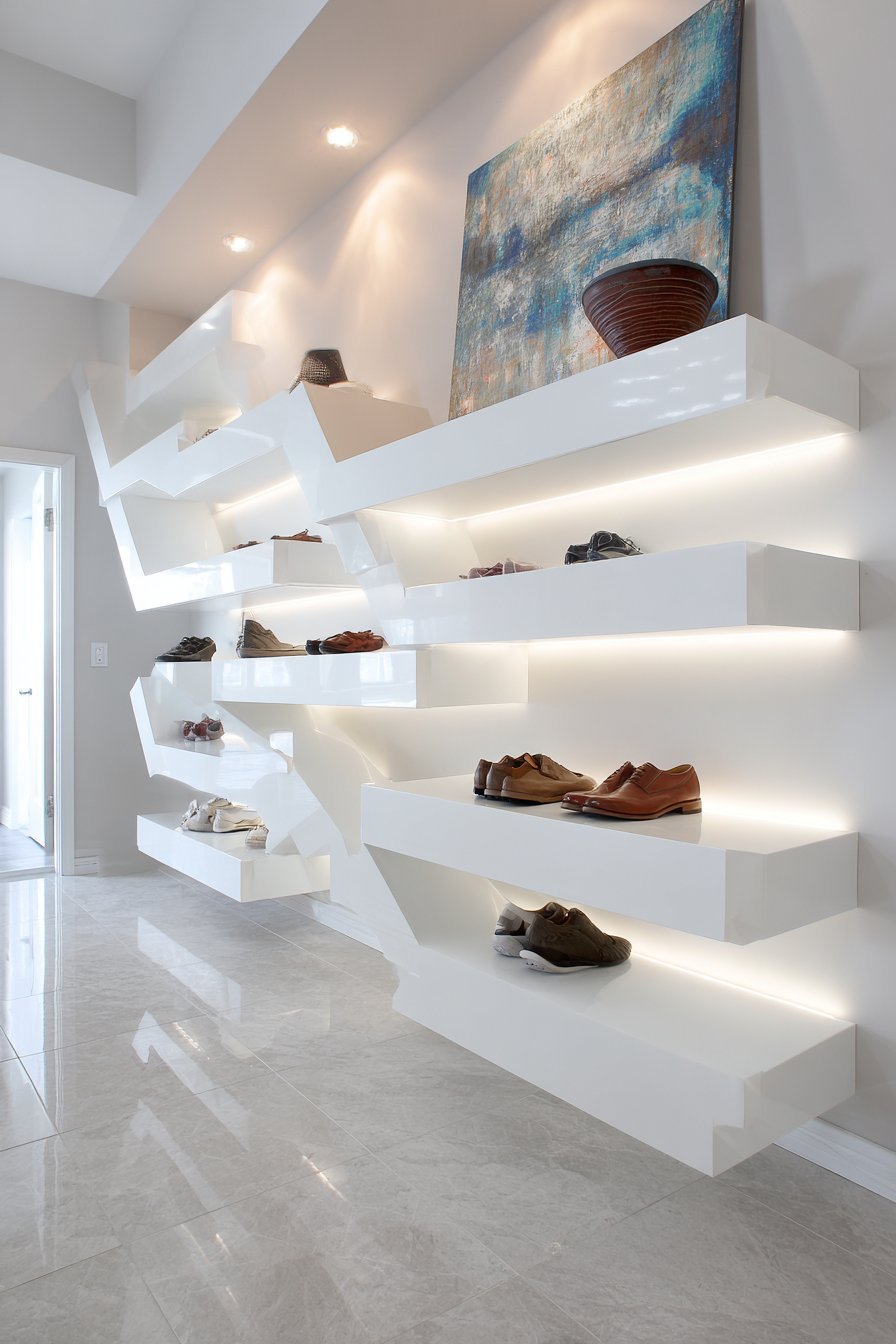  Contemporary Floating Sculptural Display