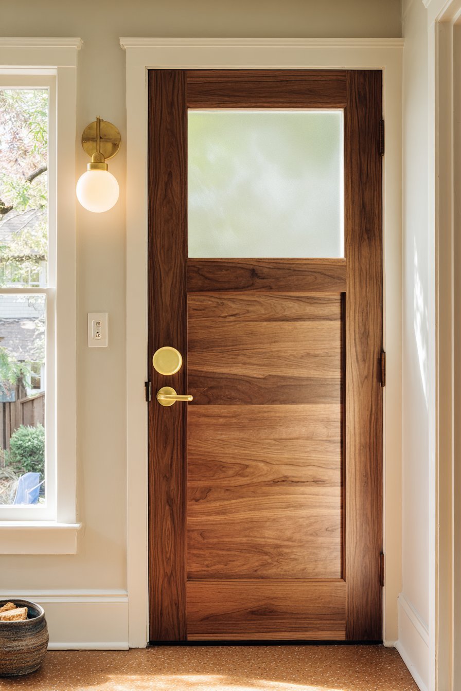 Mid-Century Modern Walnut with Atomic Hardware