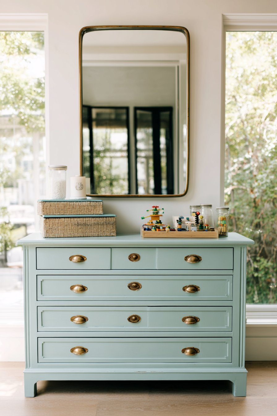 Vintage Dresser Repurposed for Toys