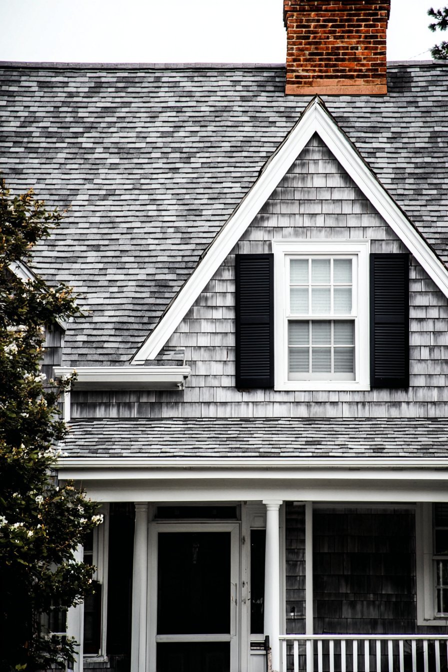 Cape Cod Cottage with Weathered Shingles