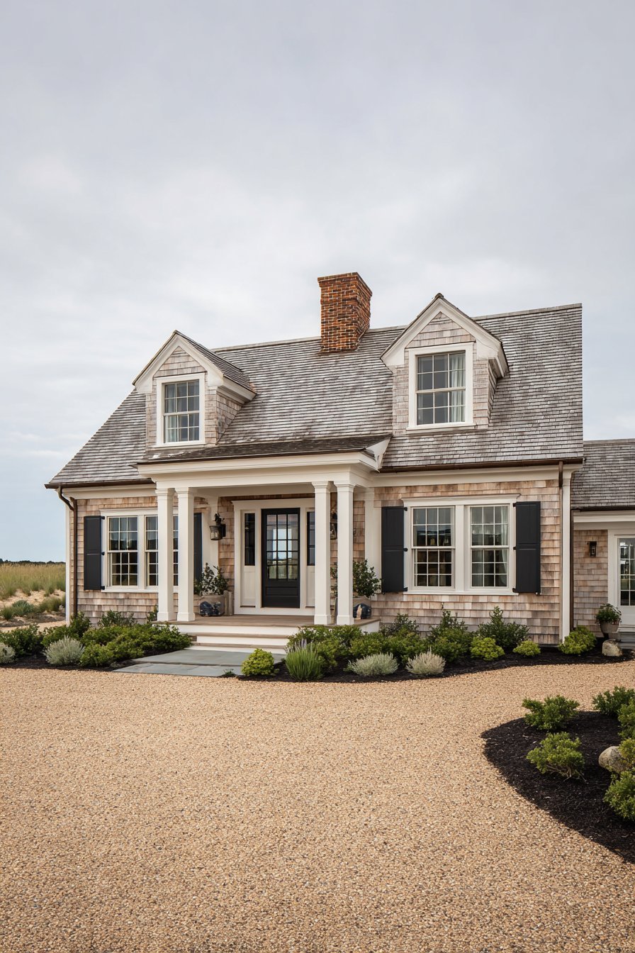 Cape Cod Cottage with Weathered Shingles