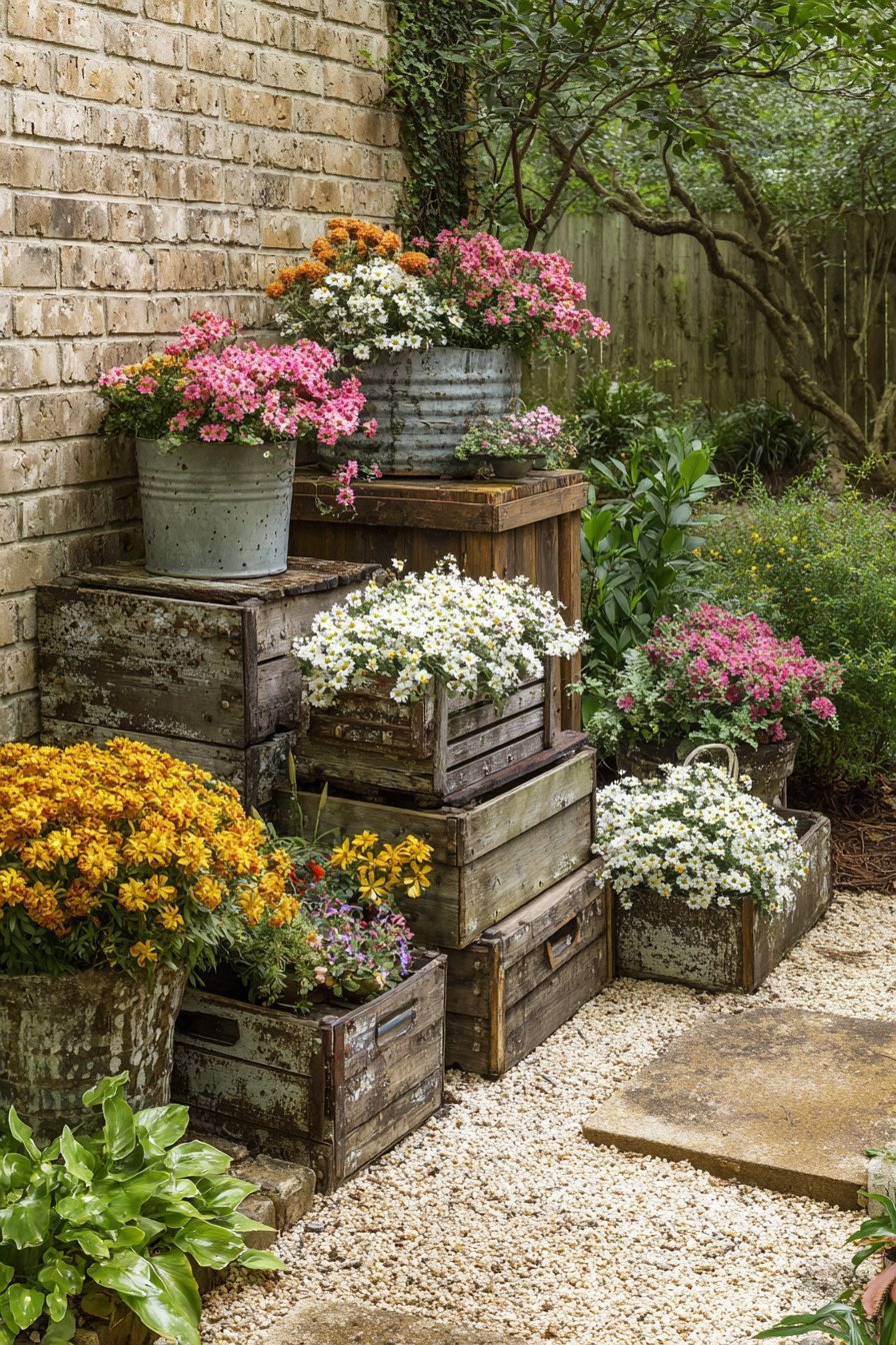 Cottage Container Garden
