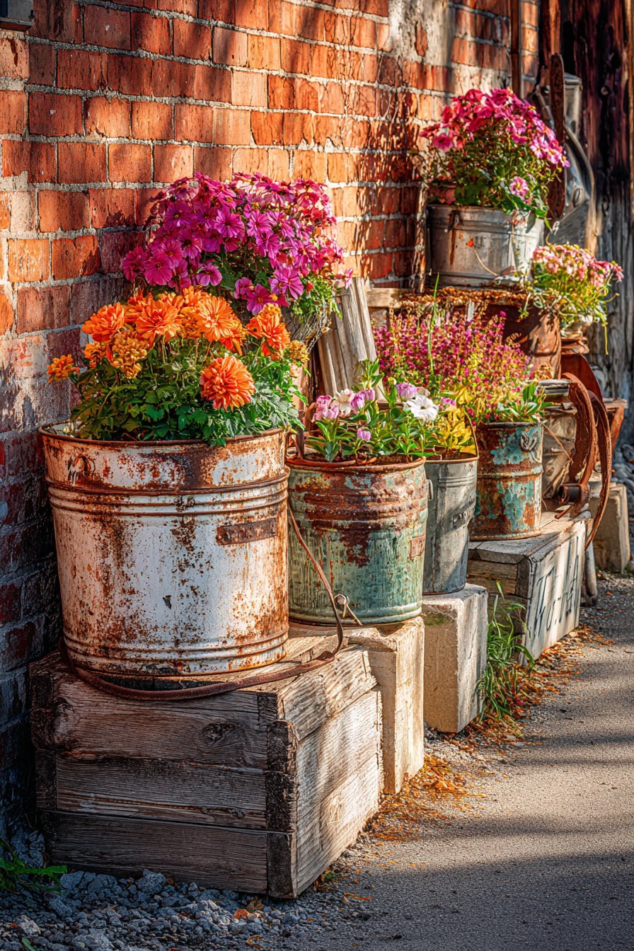 Cottage Container Garden