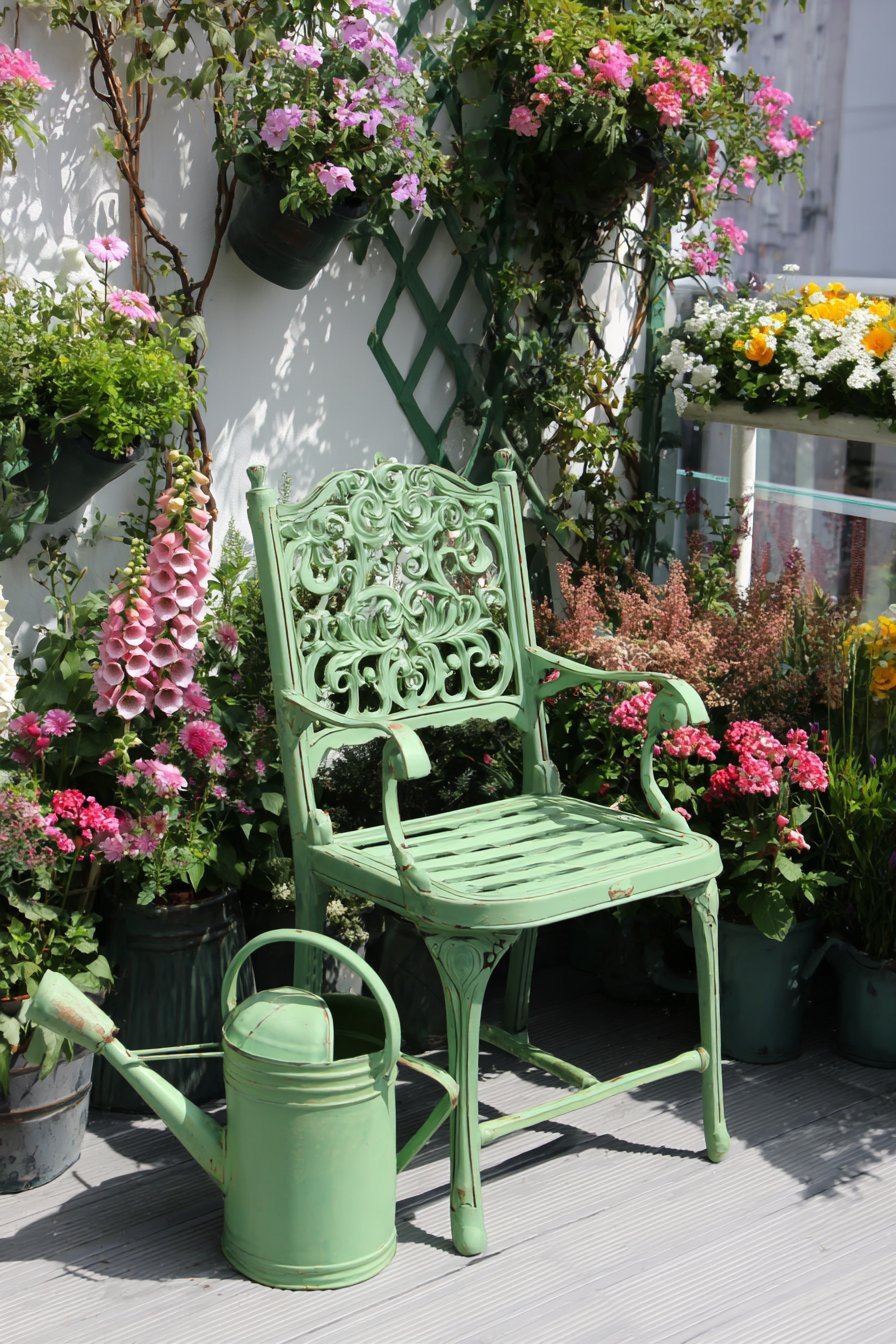 English Cottage Garden Abundance