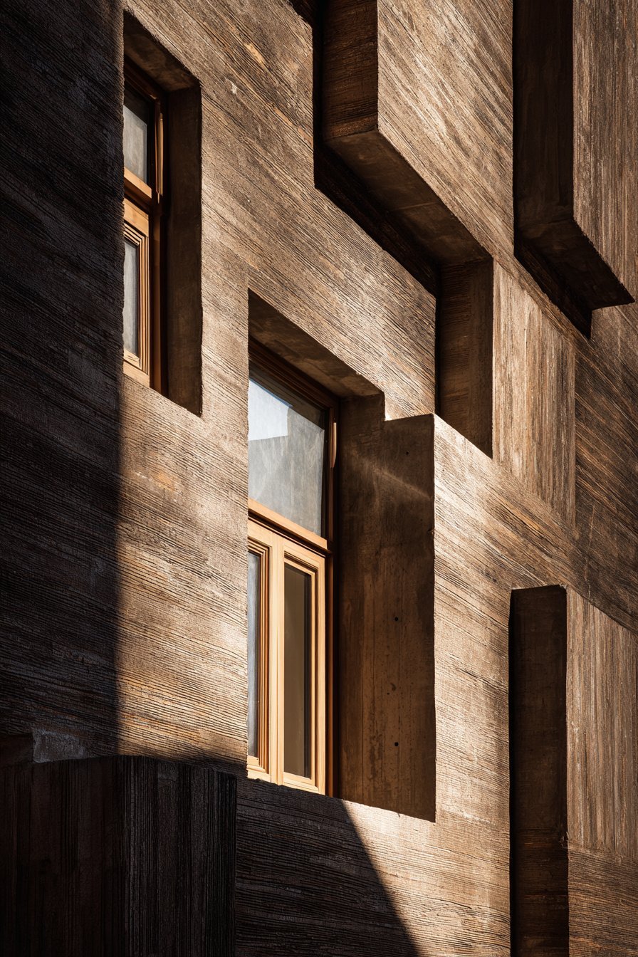 Brutalist Concrete with Board Forming