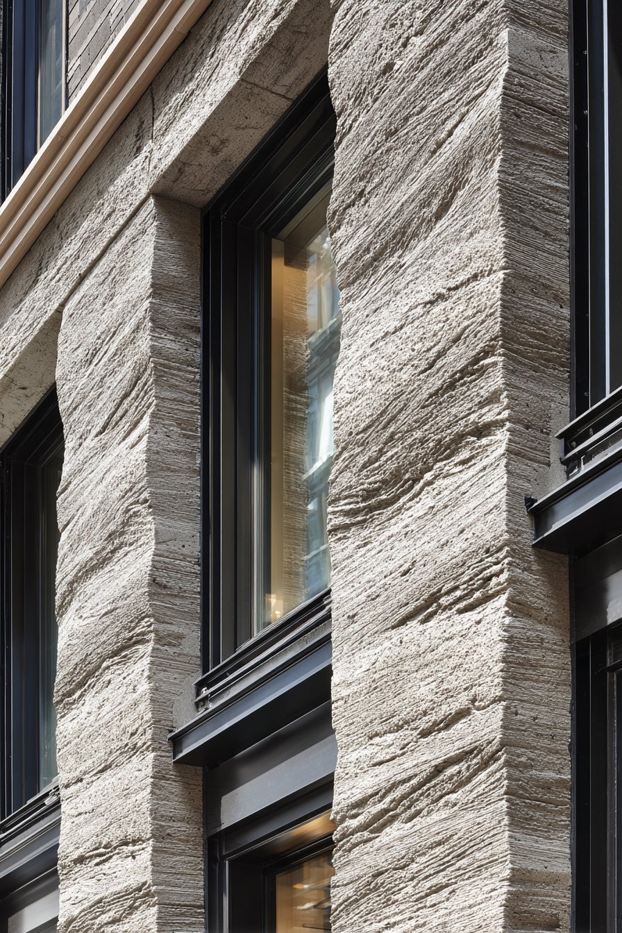 Brutalist Concrete with Board Forming