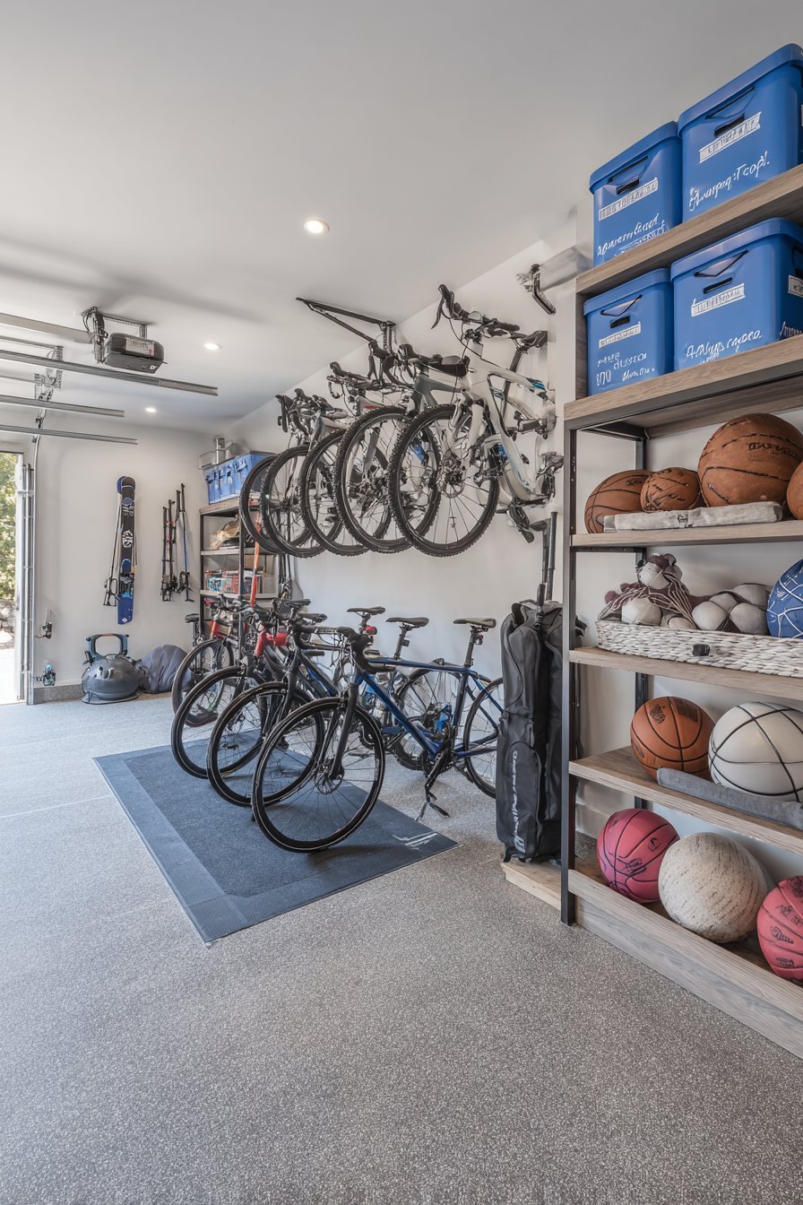 Sports Equipment Organization System