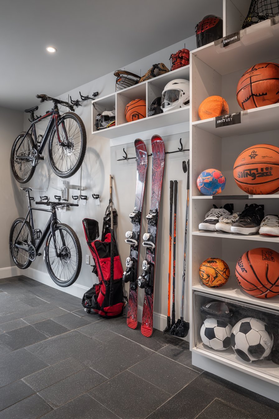 Sports Equipment Organization System