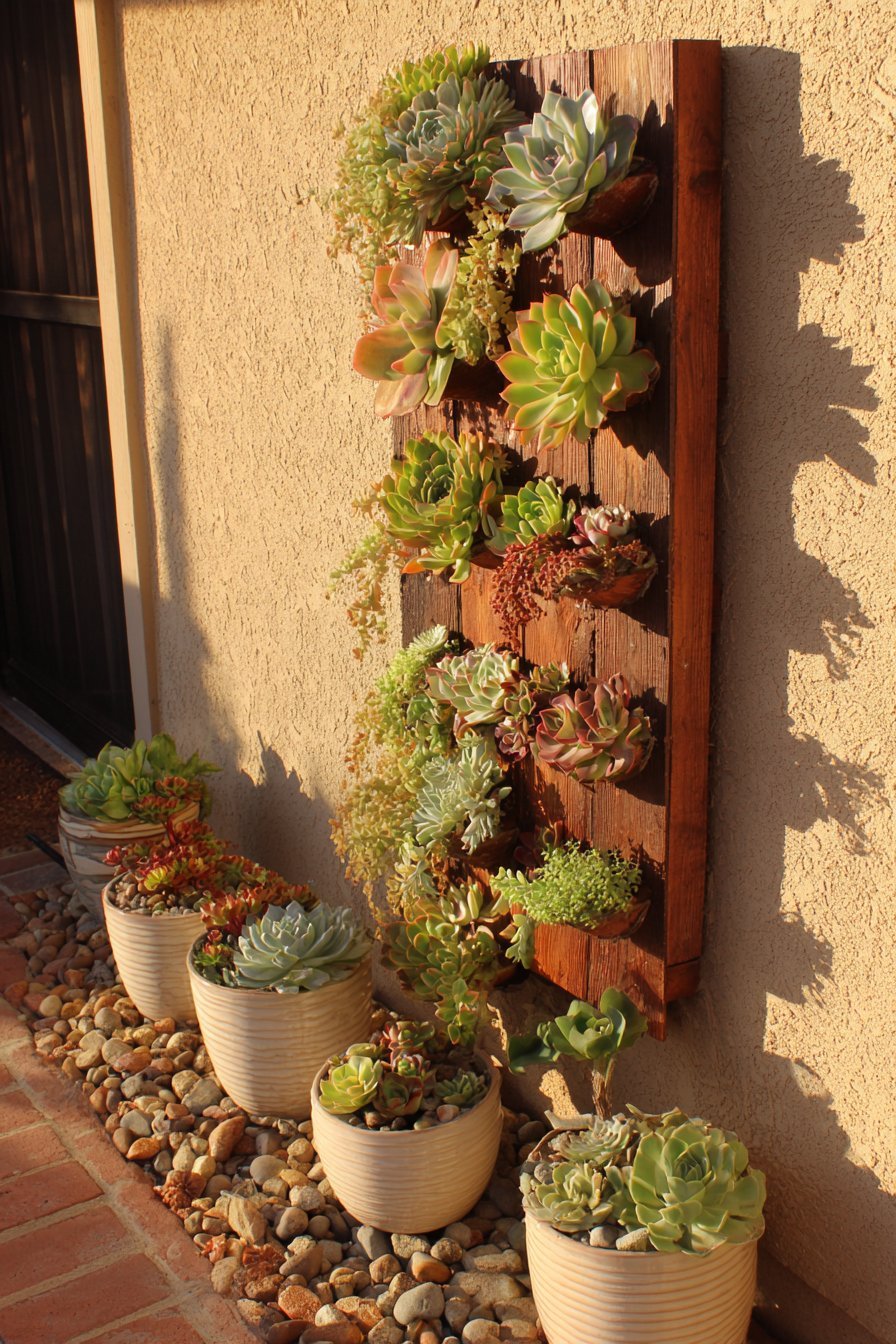 Desert Succulent Display
