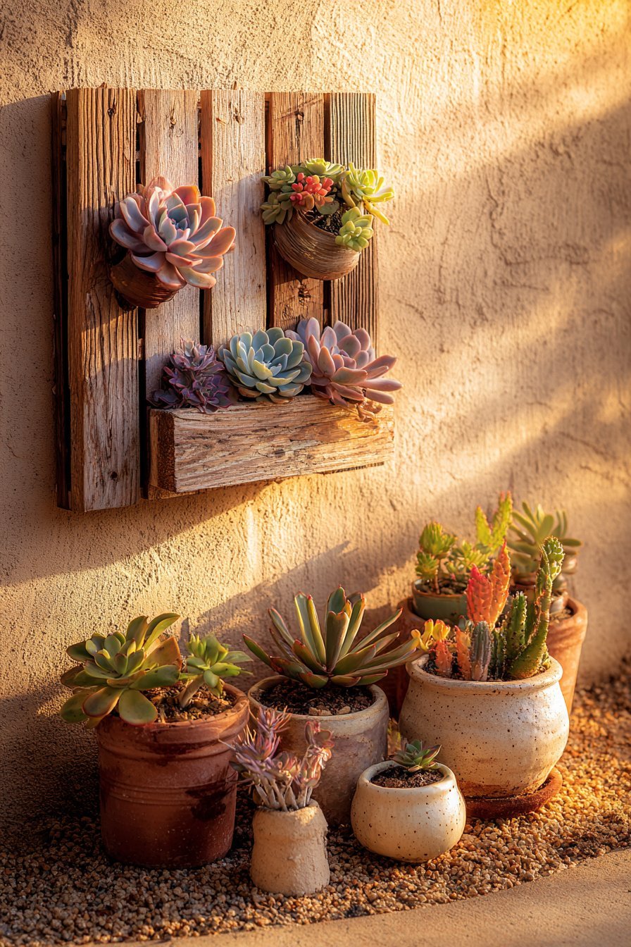Desert Succulent Display