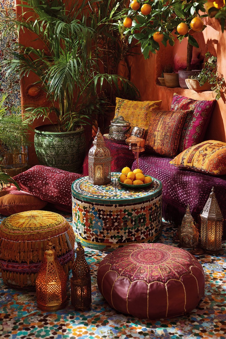 Moroccan-Inspired Exotic Retreat